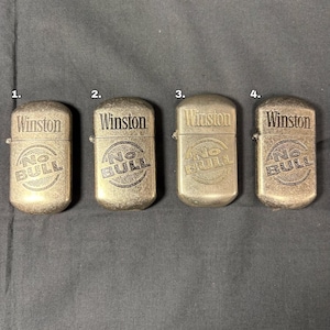 Winston Flip Top Promo Lighters
