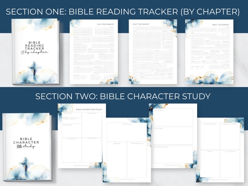 Bible Study Printable for Beginners, Bible Study Binder, Bible Reading ...