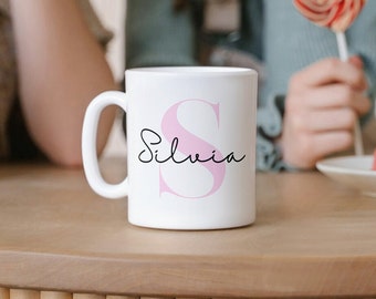 Personalized mug name - initial - name - gift - mug - gift