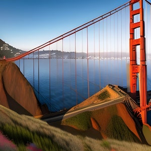 Golden Gate Bridge and the Marin Headlands