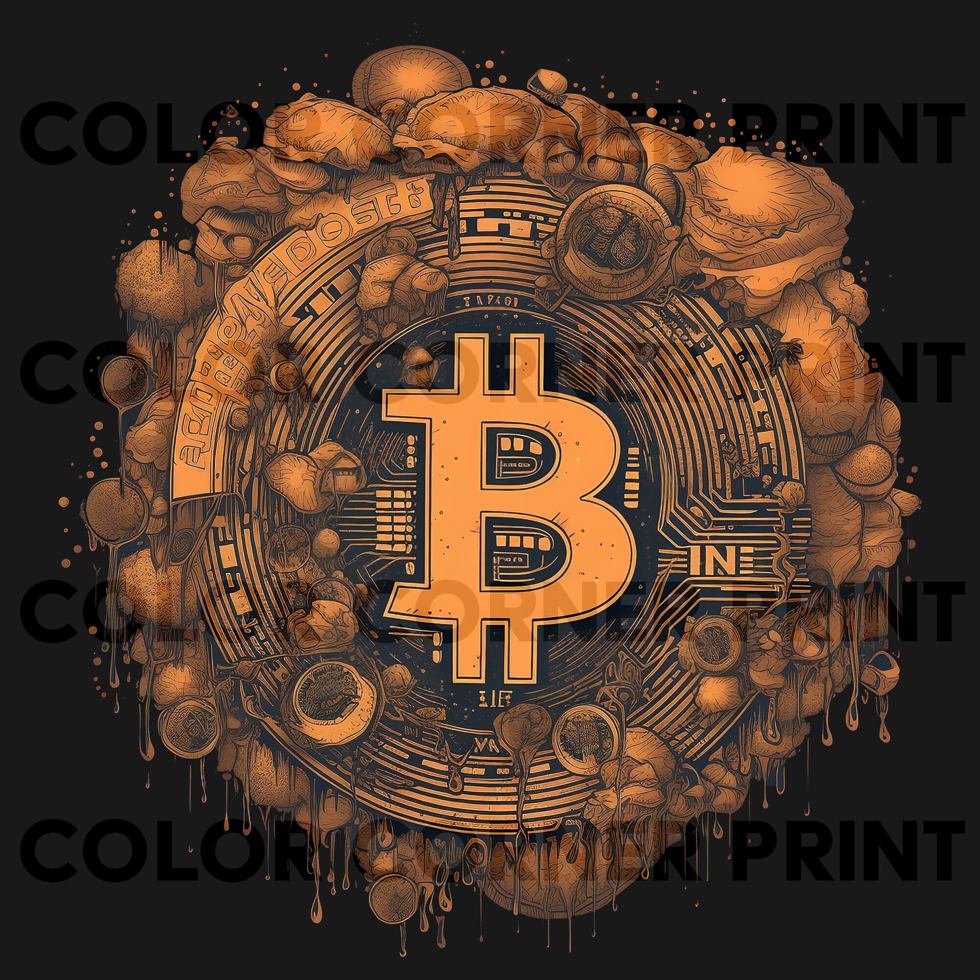 Bitcoin PNG and JPEG Digital Download for Sublimation - Transparent  Background - 300 Dpi - 3000 Pixels, Transparent Background - Etsy Australia