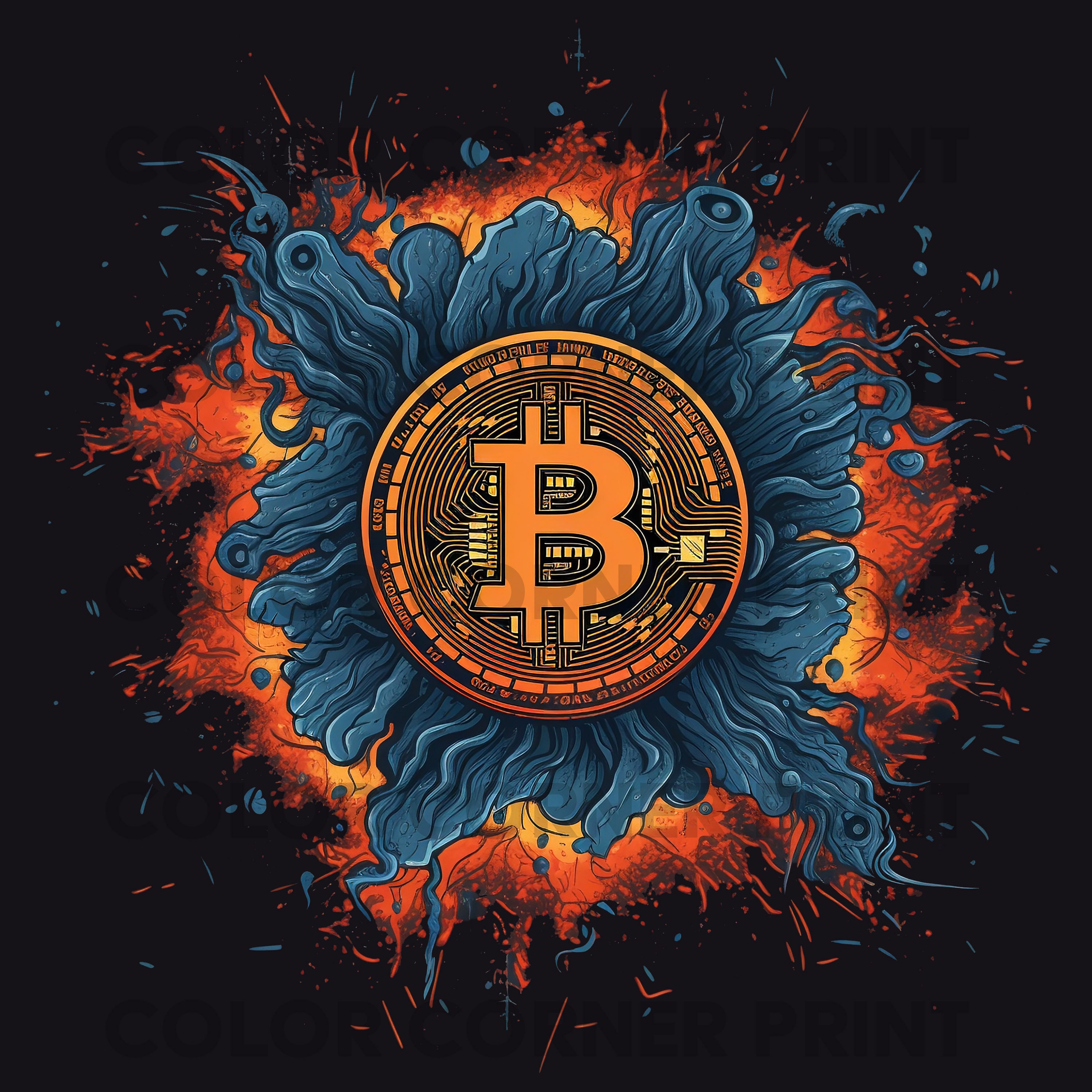 Bitcoin PNG and JPEG Digital Download for Sublimation - Transparent  Background - 300 Dpi - 3000 Pixels - Etsy