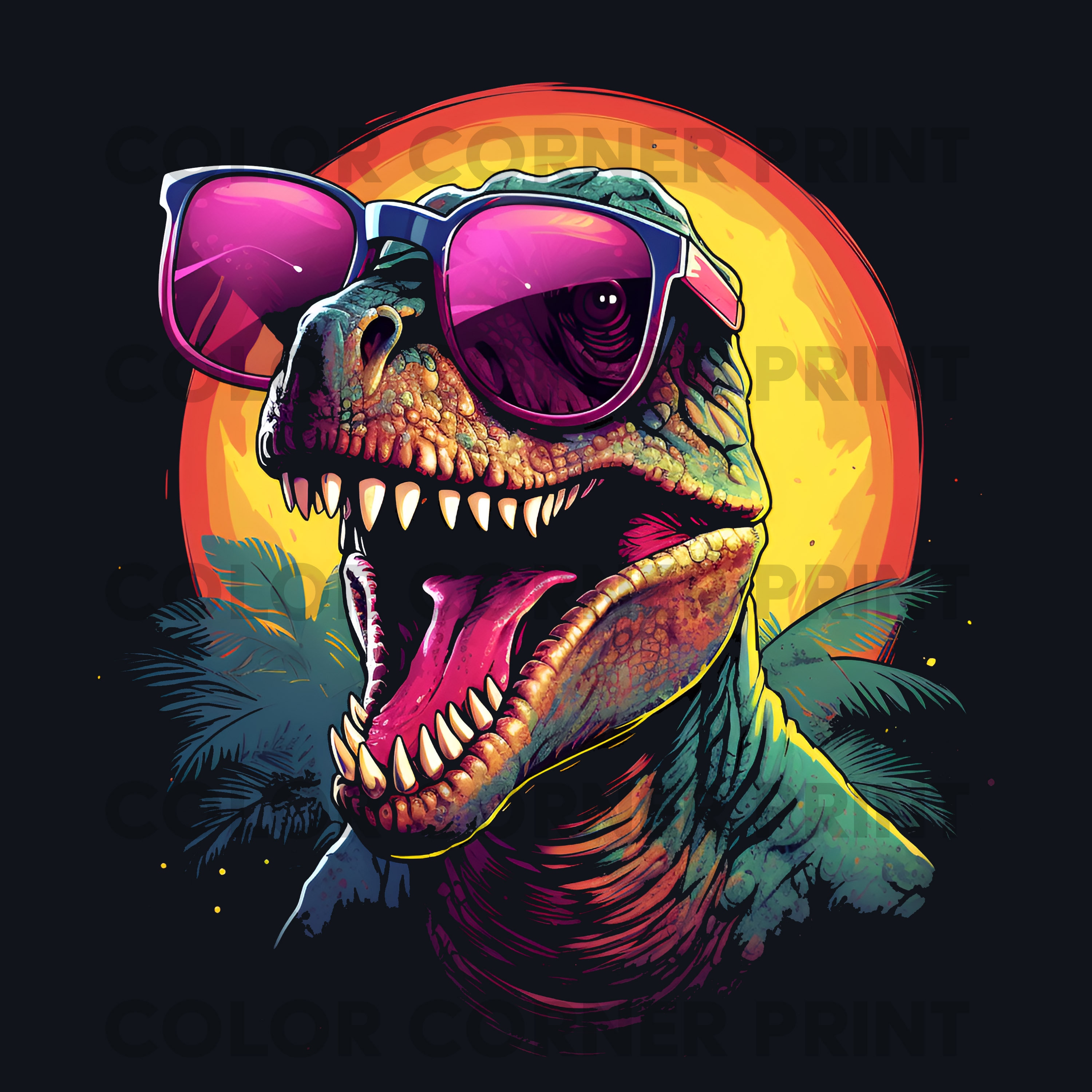 You Are Offline T-Rex [Dino Run] Pixel Art Dinosaur Game Long Sleeve T-Shirt
