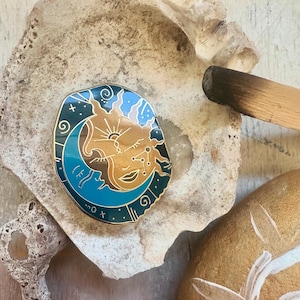 Sun & Moon - Cosmic Balance - Hard Enamel Pin
