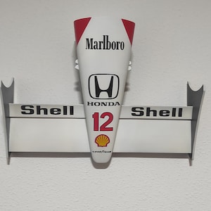 Aleron F1 Mclaren mp4 from 1988 by Ayrton Senna