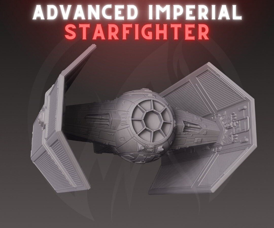 TIEX1 Ship for Star Wars Legion Etsy