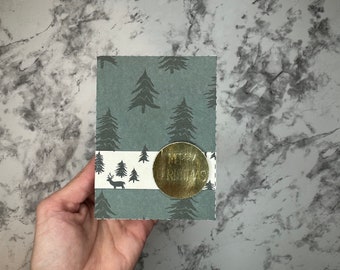 Titular de la tarjeta de regalo múltiple Caja de Navidad / Caja de regalo de Navidad SVG / Titular de la tarjeta de regalo SVG / Caja SVG /Caja rectangular svg /Caja de regalo svg /Navidad