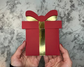 Christmas Present Gift Card Holder SVG| Gifts SVG | Gift Card Cut File | Birthday Gift Card | Birthday Template Gift Card Holder| Cricut |