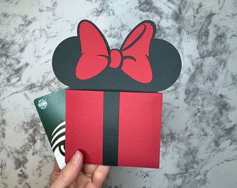 Mouse Present Gift Card Holder SVG| Gifts SVG | Gift Card Cut File | Birthday Gift Card | Birthday Template Gift Card Holder | Present SVG