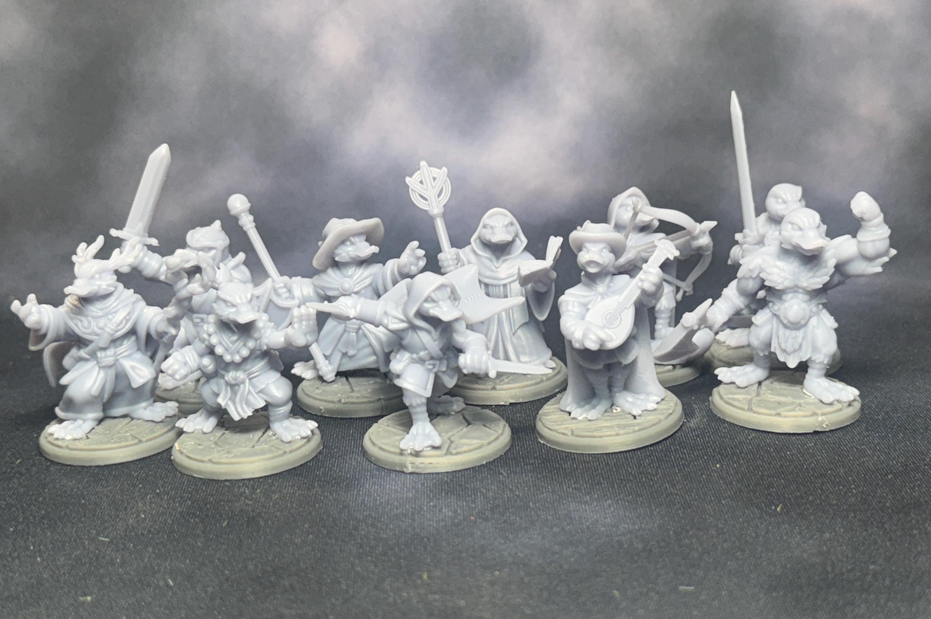 Lot De 15 Figurines Aventuriers Médiéval-fantastique – Citadel – Pour D&D – Occasion