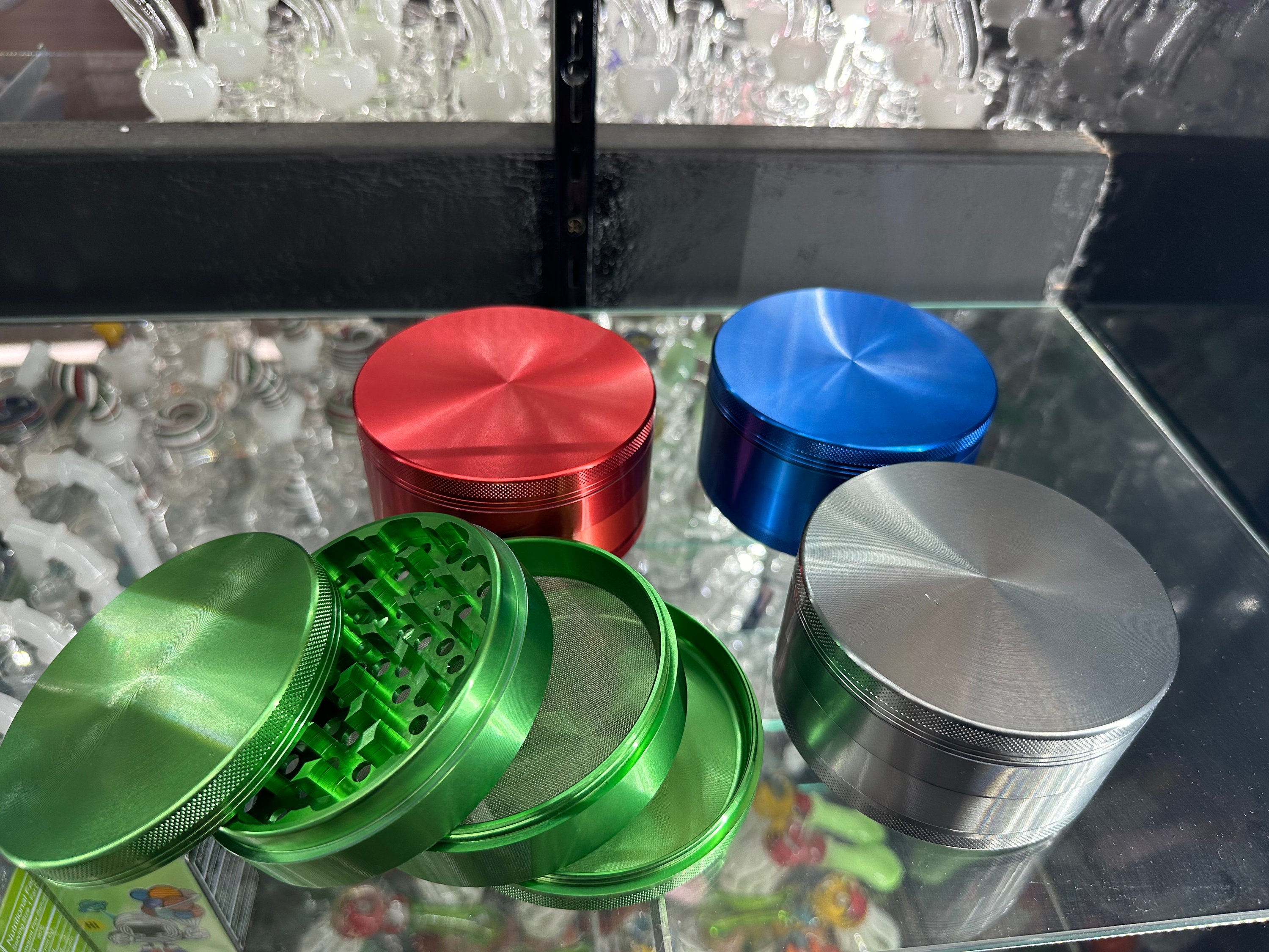 Large 4 Inch Herb Grinder Flow Grinder Etsy