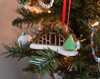 ホリデーキャビンオーナメント クリスマスオーナメント エラズツアー記念アルバムオーナメント クリスマスギフト エラズツアーオーナメント フレンドシップキャビンオーナメント