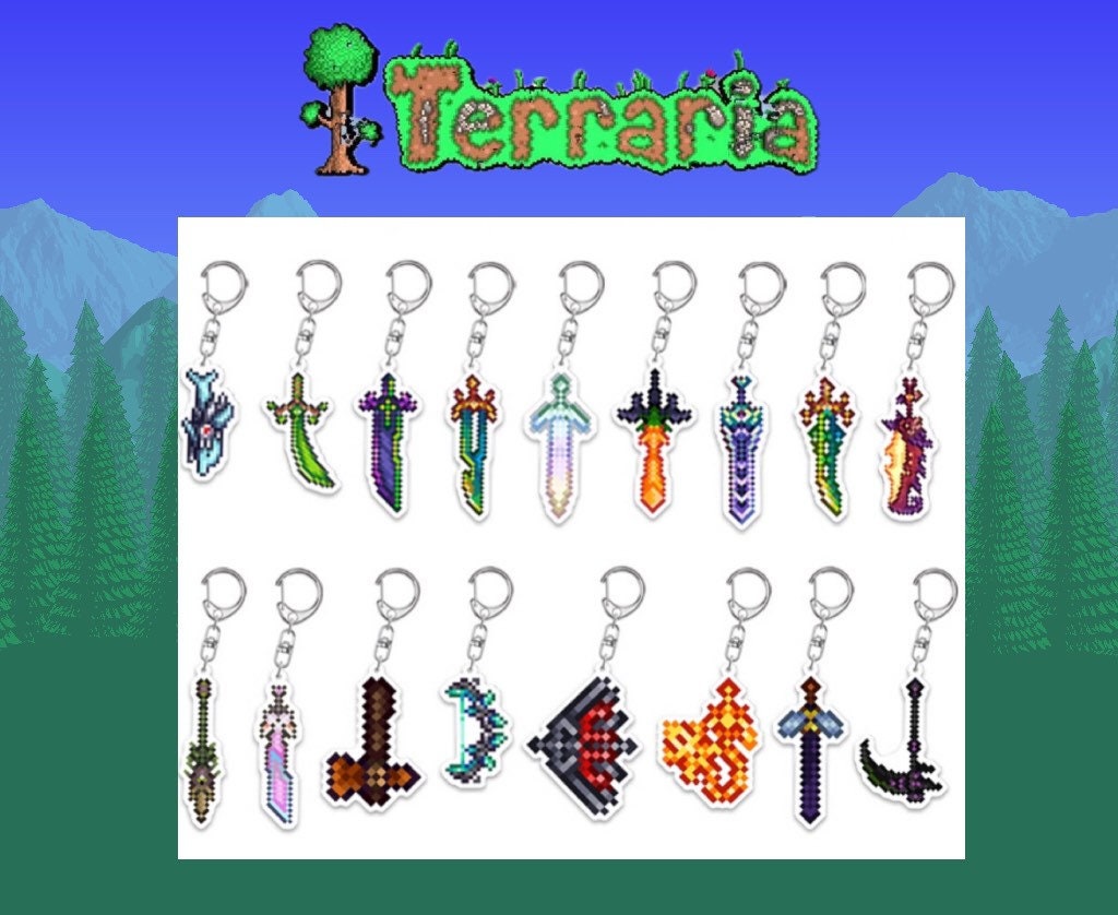 Terraria Boss Summoning Items llaveros opcionales -  España