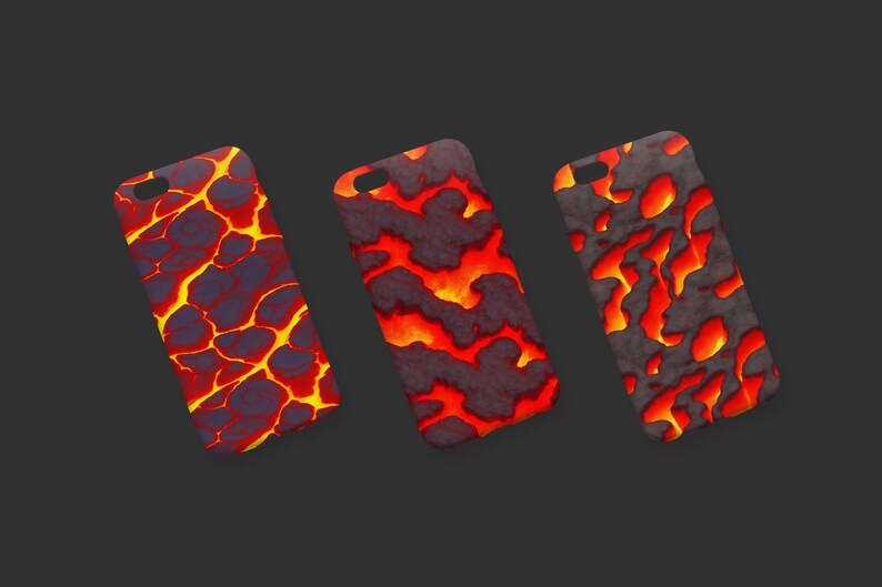 10 Lava Seamless Pattern, Lava Pattern, Red Lava, Fire,lava Digital ...