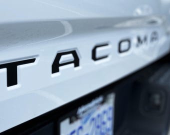 Tacoma Decal Letters for 2016-2023 Tailgate