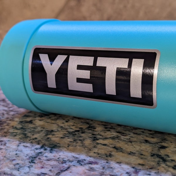 Yeti Decal - Make Your Cooler or Tumbler Unique - Set of 4 Decals