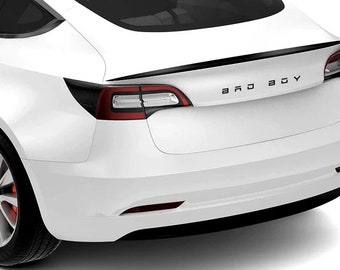 Custom Vinyl Lettering for Model 3/Y (Decals)