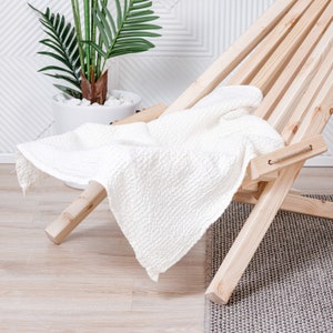 Toalla de mano de lino con diseño gofrado, toalla de baño de lino con diseño gofrado, toalla de baño de lino, toalla facial de lino, toalla de invitados de lino, toalla de mano de lino.