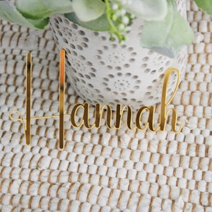 Name Cake Charm, Custom Cake Topper, Acrylic Cake Topper, Wood Cake Topper, Cake Décor, Laser Cut Name, Birthday Cake Topper, Gold Topper