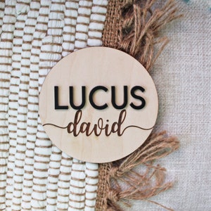 Baby Name Sign, Name Announcement, Hello My Name Is, Hello My Name Is Sign, baby name, Name Announcement Sign, mini baby name sign