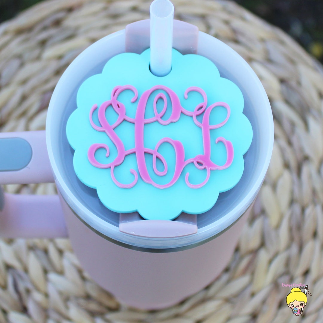 Personalized Stanley Cup Name Plate - 3D Raised Text Name Tag For 20oz/30oz/40oz Tumblers