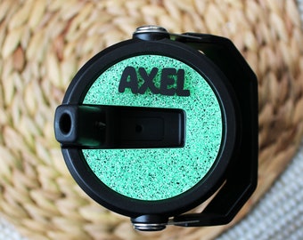 "Klapp Top Namensschild ""IceFlow"" Namensschild 30oz 20oz."