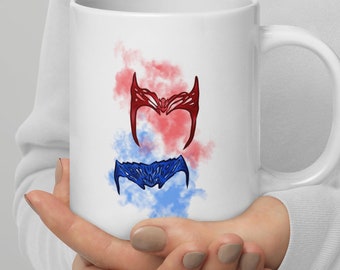 Mok Scarlet Witch & Wicca Crown - Wanda Maximoff Billy Maximoff - Agatha All Along