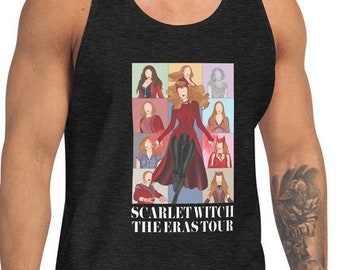 Scarlet Witch Eras Tour Unisex Tank Top