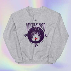 Witches&#39; Road Unisex Sweatshirt - Agatha All Along Wandavision Halloween