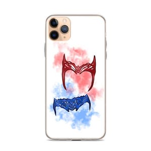 Scarlet Witch & Wiccan Crown iPhone Case - Wanda Maximoff Billy Maximoff - Agatha All Along