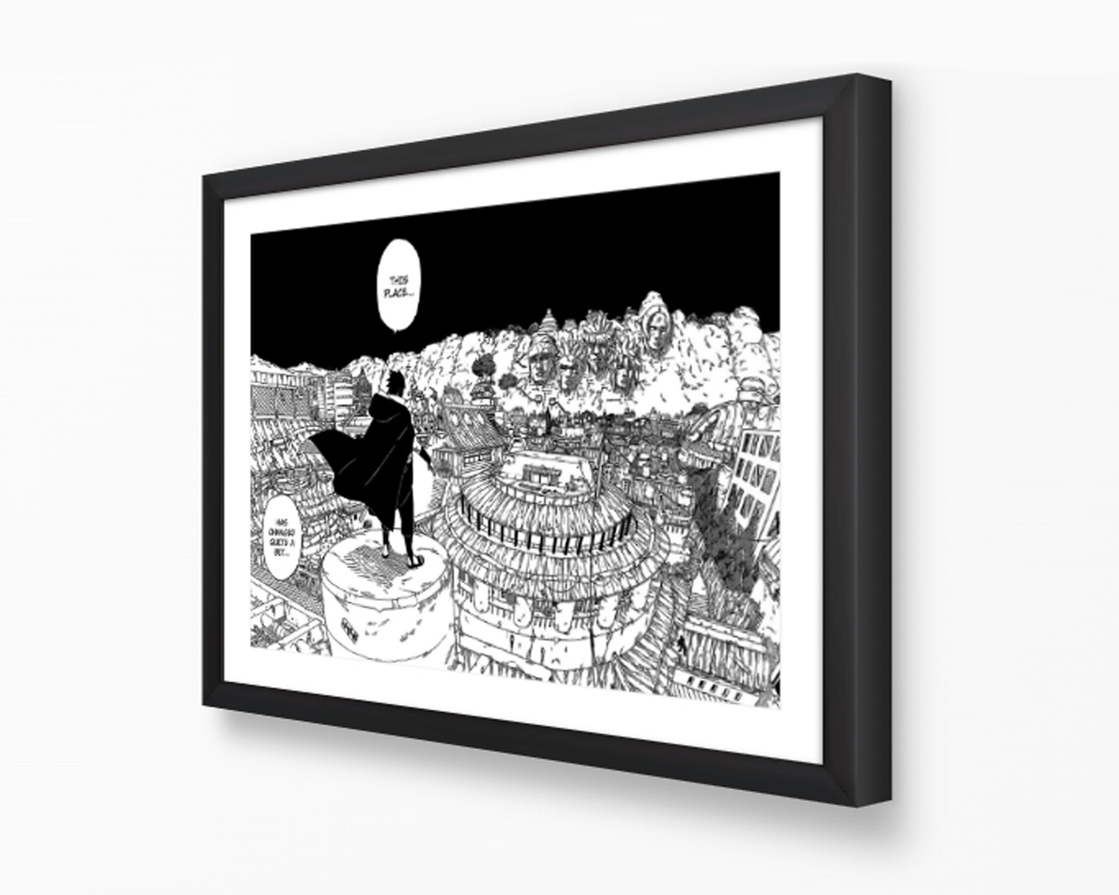 Return to the Leaf Manga Panel Posters Etsy Australia