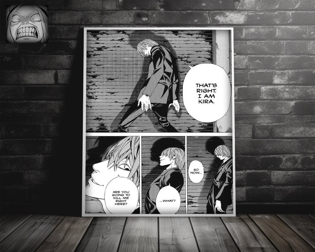 The Big Reveal Manga Panel Posters Etsy