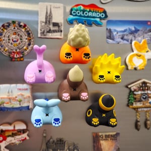Bundle of PokeBums Fridge Magnets Eeveelution
