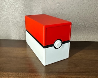 Poké Ball Storage Box Drawer | Holds ~500 Cards