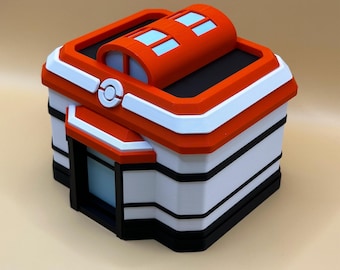 Pokécenter Sinnoh Region Deckbox Storage Box