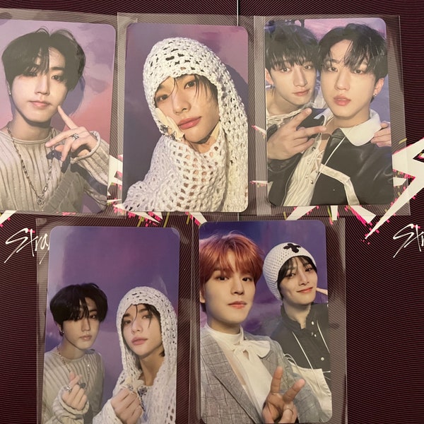 Cartes photo officielles Stray Kids ROCKSTAR