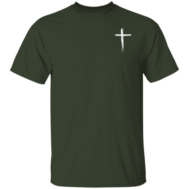 Faith-Based Patriotic USA T-Shirt, Distressed American Flag Tee, Isaiah 41:13 Bible Verse Shirt, Christian Patriot Shirt, Fear Not Tee image 4