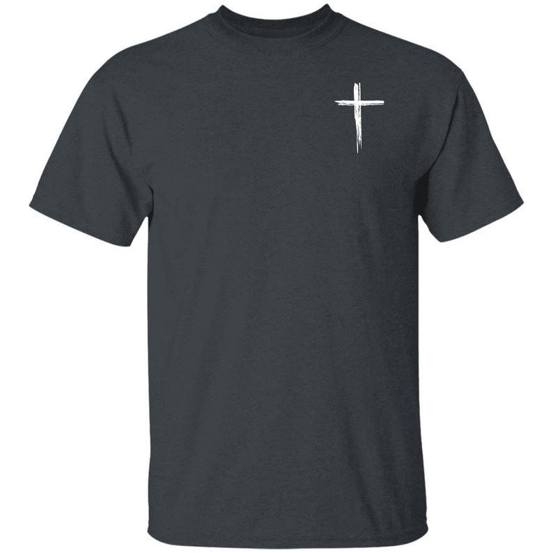 Faith-Based Patriotic USA T-Shirt, Distressed American Flag Tee, Isaiah 41:13 Bible Verse Shirt, Christian Patriot Shirt, Fear Not Tee image 6