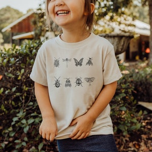 Toddler T-shirt, bug shirt, toddler bug shirt, bug tshirt, springtime bug tee, toddler loves bugs, beetle bug shirt, butterflies and moths
