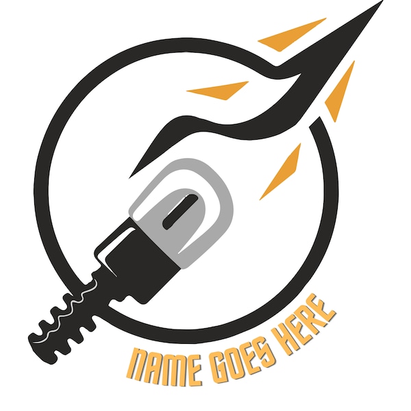 Electrician / Light Bulb & Bolt Logo