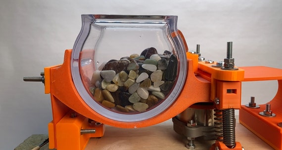 3D Printed Vibratory Rock Tumbler - Etsy