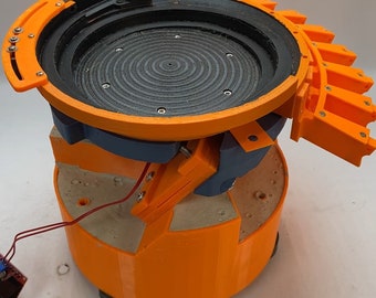 3D printed vibration bowl feeder system