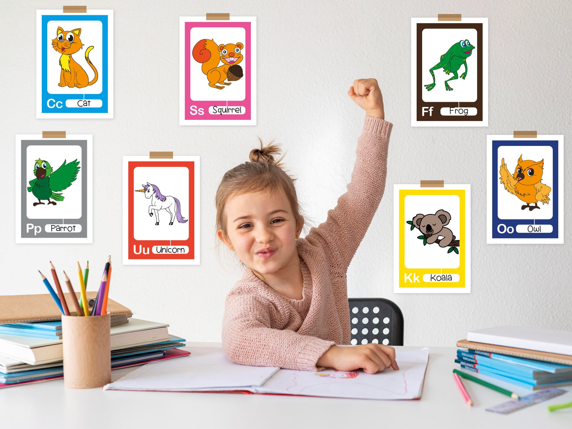 Printable A4 Alphabet Coloring Pages for Kids. - Etsy
