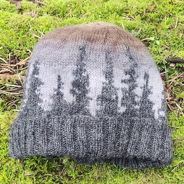 Spruce - Adult Hat Knitting Pattern