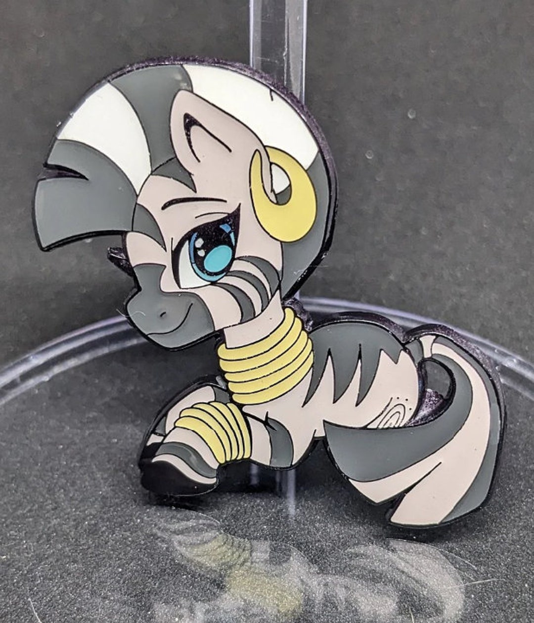 Zecora Zebra Equine Animal Enamel Pin - Etsy