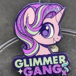 Starlight Glimmer Glimmer Gang Enamel Pin