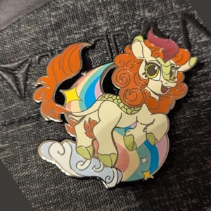 Autumn Blaze Kirin MLP G4 3 inch Jumbo Fantasy Enamel Pin