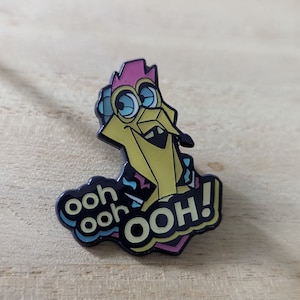 Gwimbly lächelnd Freunde Erwachsenenschwimmen Emaille Pin