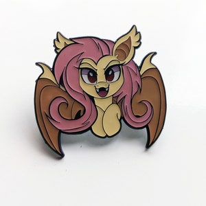 Flutterbat 2 inch  MLPFIM Enamel Pin