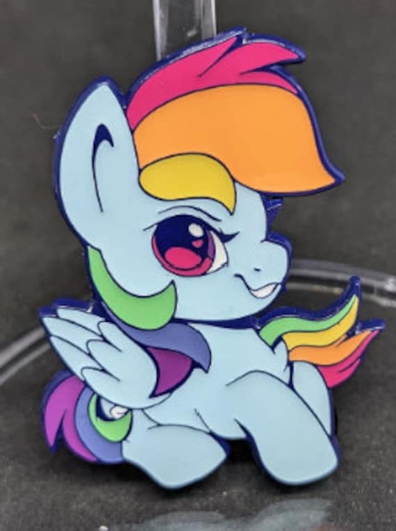 Rainbow Dash Pegasus Fantasy My Little Pony Enamel Pin